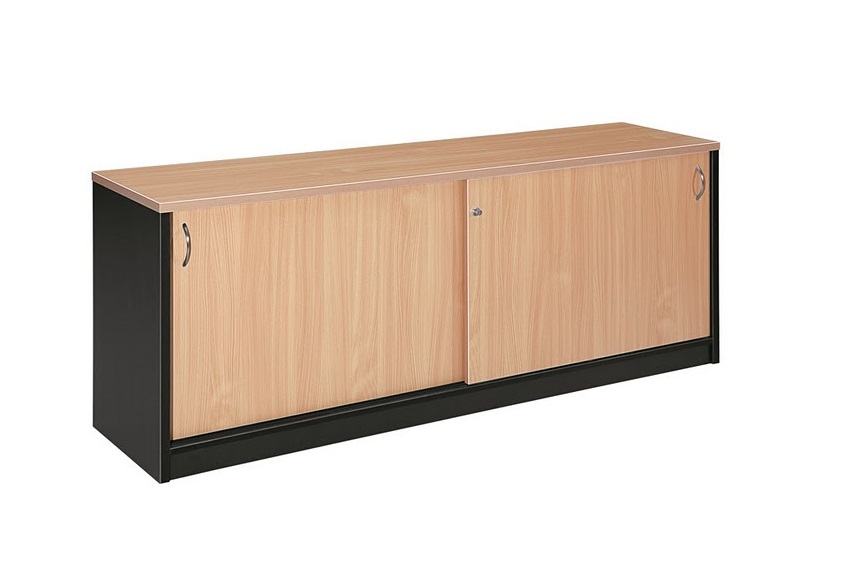 Sliding Door Credenza / Buffet 1800 BEECH - 5 Colours