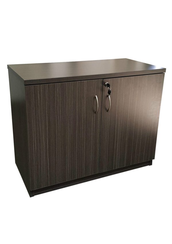 Hinge Door Credenza / Buffet 900W - Tawny Linewood Hinge Door Credenza / Buffet 900W - Tawny Linewood