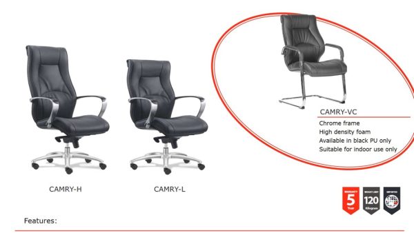 Camry Medium Back Executive Chair Camry Medium Back Executive Chair