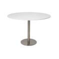 Rapid Flat Disc Round Meeting Table 1200 Chrome