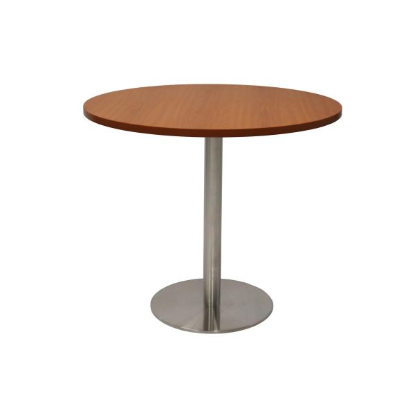 Rapid Flat Disc Round Meeting Table 1200 Chrome Rapid Flat Disc Round Meeting Table 1200 Chrome