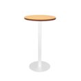 Round Flat Disc Base High Bar Table 600x1050H - Many Options