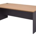 Rectangular Open Slab Desk 1500 Natural OAK - 4 Colours