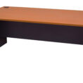 Rectangular Open Slab Desk 1500 Natural OAK - 4 Colours