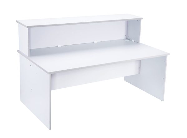 Straight Front Reception Desk Plus Hob