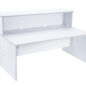 Straight Front Reception Desk Plus Hob