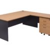 Open Desk With Universal Return 1800 - Total 10 Colours