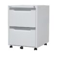Steelco Classic Metal Mobile Pedestal 3 Drawers - 3 Colours