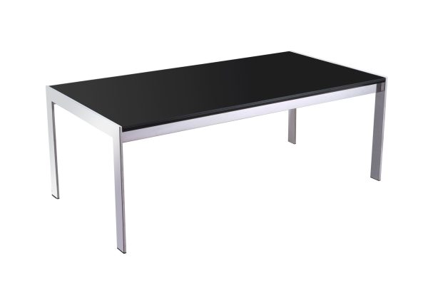 Deluxe Rectangular Black Glass Coffee Table 1200 Deluxe Rectangular Black Glass Coffee Table 1200