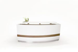 SOHO Bow Front Conservatory Reception Counter - 1800