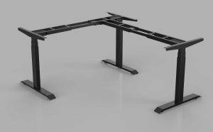 Argo Plus Electric Corner Workstation FRAME - WHITE