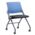Zax Cross Training Chair with Castors - Black or Silver Frame