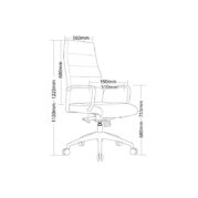 Cruz High Back Chair