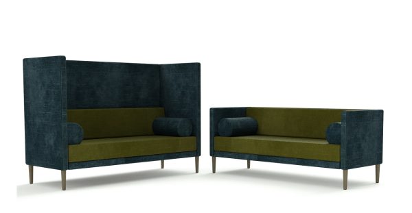 Quiet High Two Seater Privacy Lounge Quiet High Two Seater Privacy Lounge
