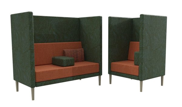 Quiet Wing Single Seater Privacy Lounge Quiet Wing Single Seater Privacy Lounge