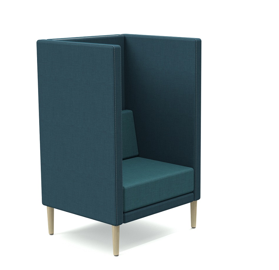 Quiet High Single Seater Privacy Lounge