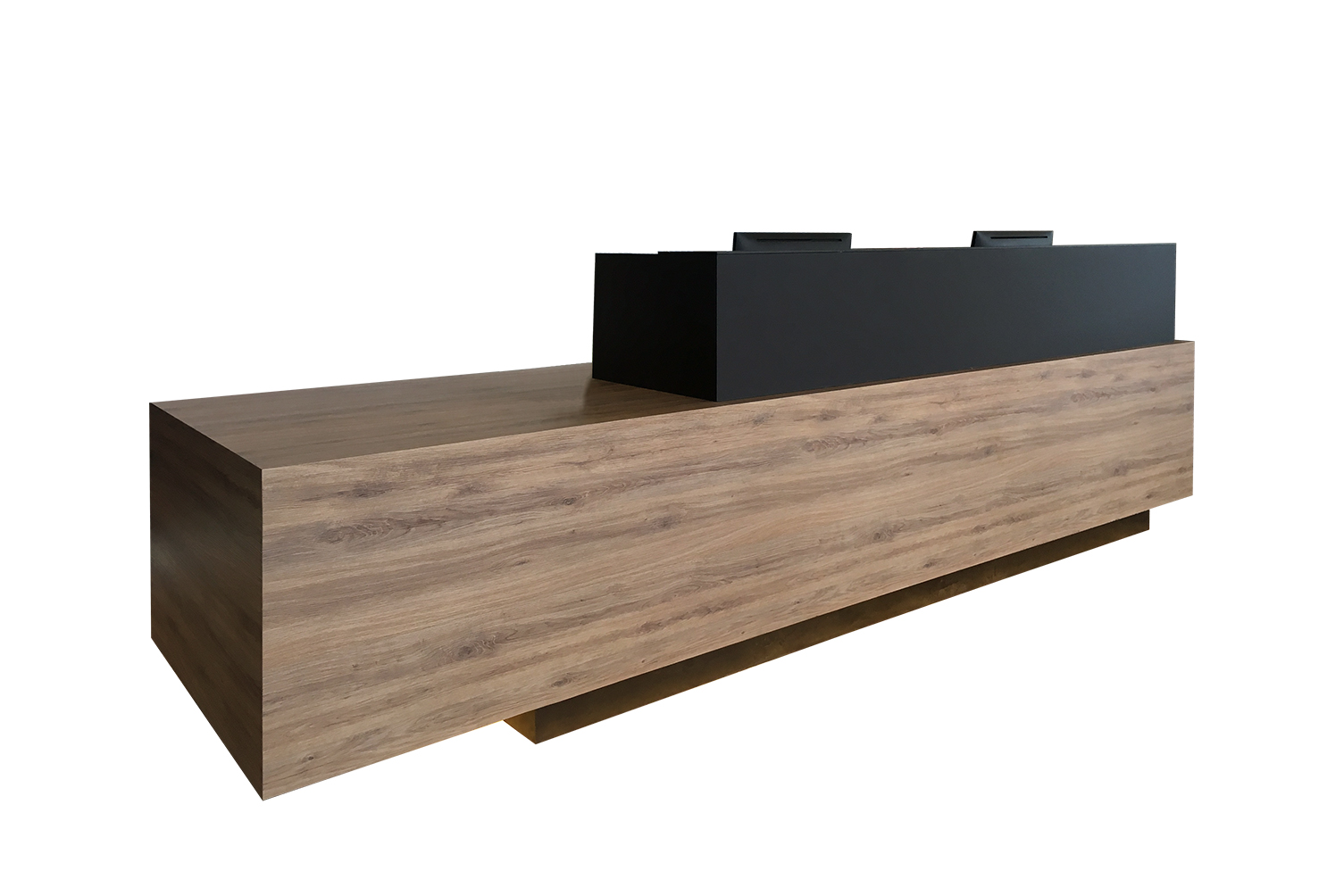 Modern JAZZ Reception Counter With Black Hob