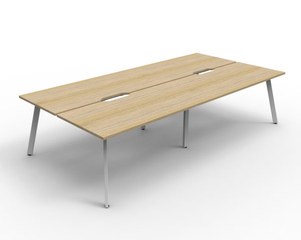 Eternity Profile Legs Double Desk 1500 Eternity Profile Legs Double Desk 1500