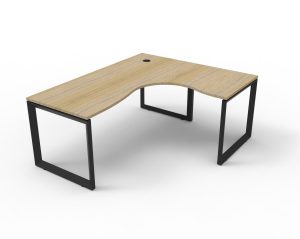 Infinity Loop Legs Corner Workstation 1815
