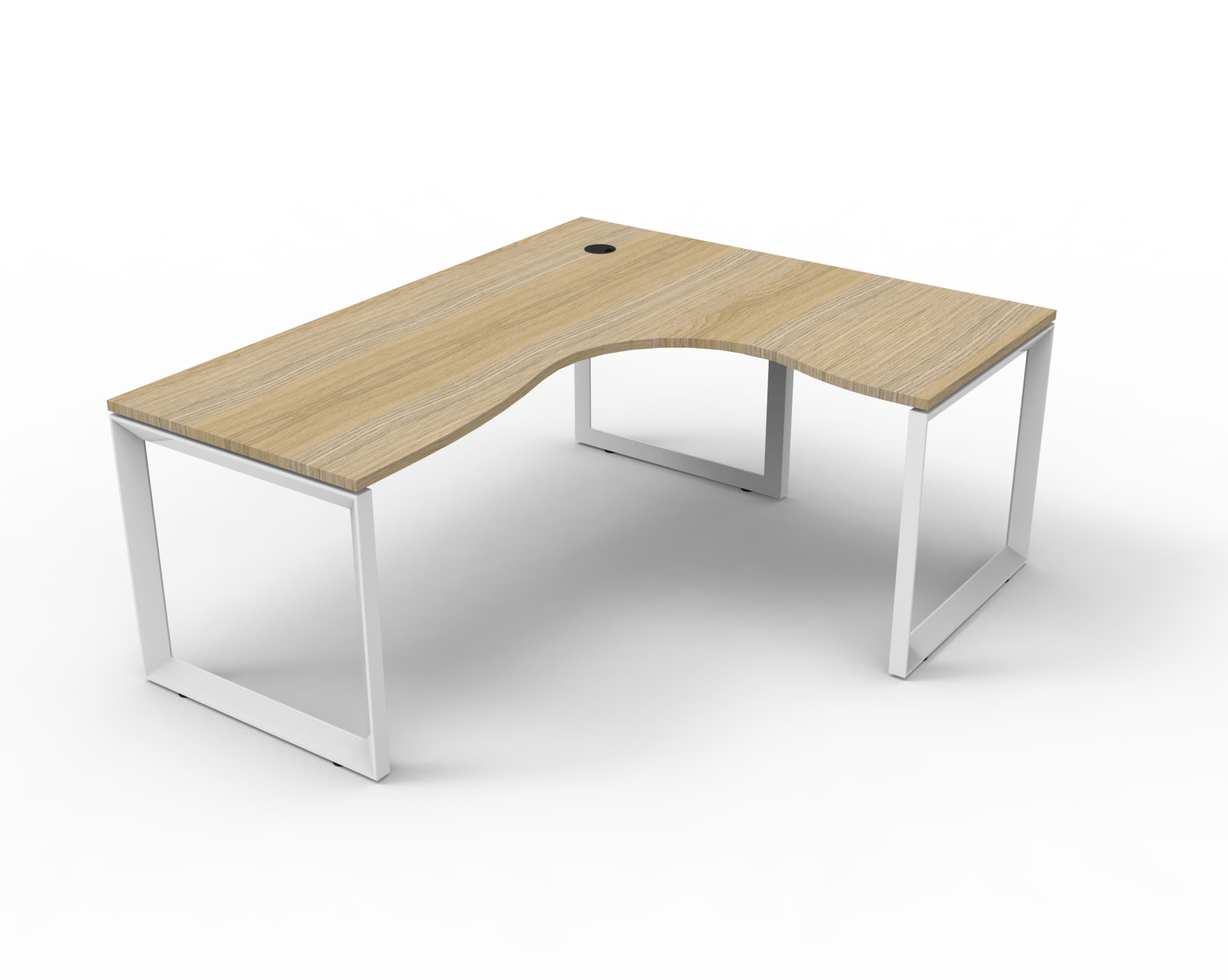 Infinity Loop Legs Corner Workstation 1815