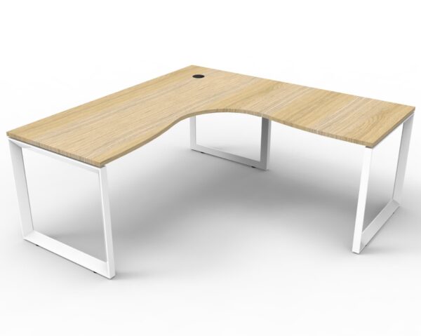 Infinity Loop Legs Corner Workstation 1818