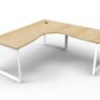 Infinity Loop Legs Corner Workstation 1818