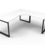 Infinity Loop Legs Corner Workstation 1818