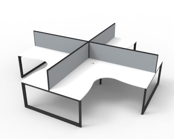 Infinity Loop Legs Corner Workstation 1818 Infinity Loop Legs Corner Workstation 1818