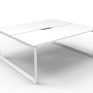 Infinity Loop Profile Double Desk 1500