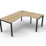 Deluxe Infinity Profile Corner Workstation 1815