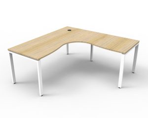 Deluxe Infinity Profile Corner Workstation 1500