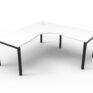 Deluxe Infinity Profile Corner Workstation 1800