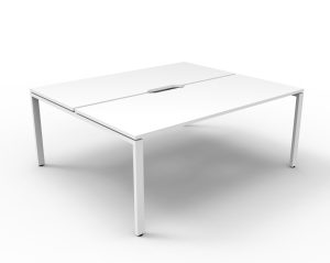 Deluxe Infinity Profile Double Desk 1800