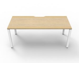 Deluxe Infinity Profile Single Desk 1575