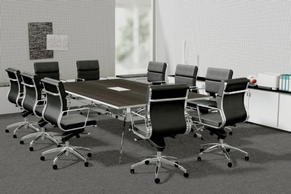Delta Boardroom Table 3000W x 1500D - Many Options Delta Boardroom Table 3000W x 1500D - Many Options