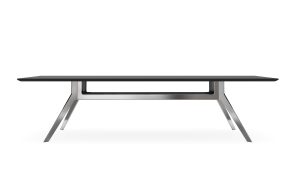 Delta Boardroom Table 2400 - Black Frame