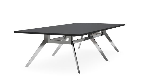 Delta Chrome Boardroom Table 3600 x 1200 - Many Options Delta Chrome Boardroom Table 3600 x 1200 - Many Options