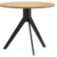 Delta Black Round Meeting Table 3 Legs 700mm
