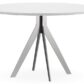Delta Black Round Meeting Table 4 Legs 1200