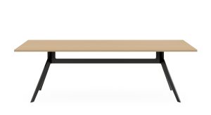 Delta Chrome Boardroom Table 2400