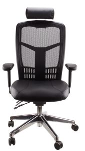Mesh Deluxe Executive Leather Chair