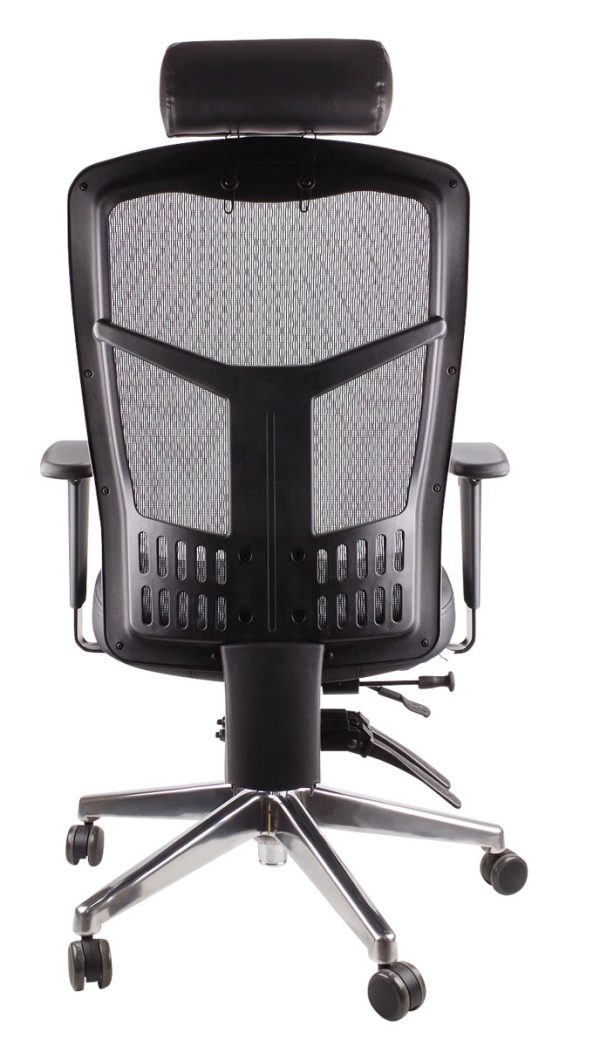 Mesh Deluxe Executive Leather Chair