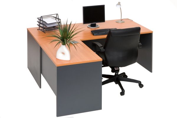 Open Desk With Universal Return 1800 - Total 10 Colours Open Desk With Universal Return 1800 - Total 10 Colours