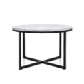 Cross Bar Round Coffee Table 700
