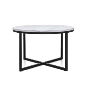 Cross Bar Round Coffee Table 700