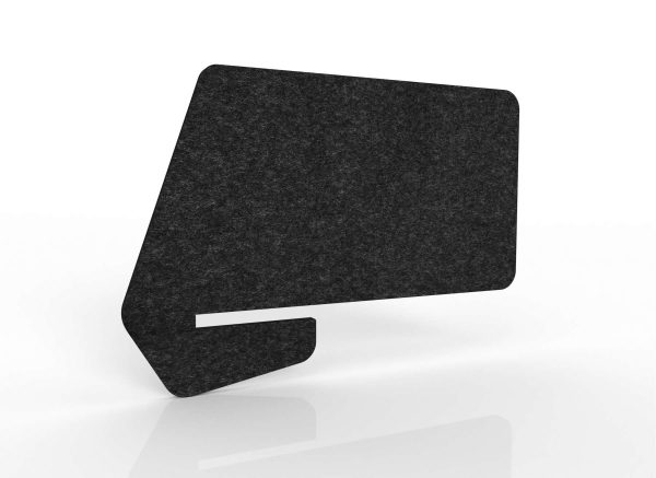 Divi Desk Mounted Angled Slip on Dividing Screen Divi Desk Mounted Angled Slip on Dividing Screen