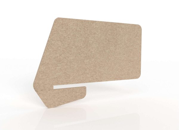 Divi Desk Mounted Angled Slip on Dividing Screen Divi Desk Mounted Angled Slip on Dividing Screen