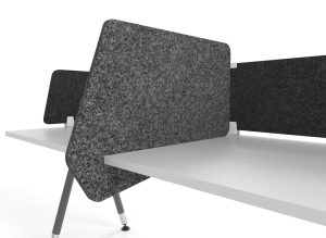Divi Desk Mounted Angled Slip on Dividing Screen Divi Desk Mounted Angled Slip on Dividing Screen