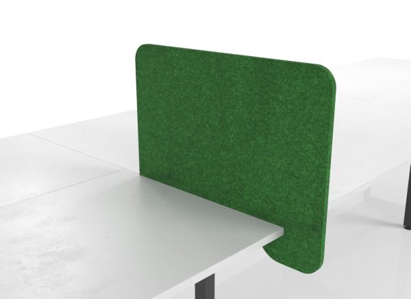 Divi Desk Mounted Slip on Dividing Screen - 2 Thickness Divi Desk Mounted Slip on Dividing Screen - 2 Thickness