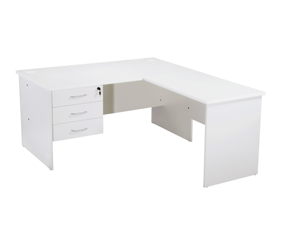 Open Desk With Universal Return 1500 - Total 10 Colours Open Desk With Universal Return 1500 - Total 10 Colours